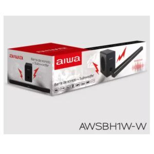 Barra de Sonido con Woofer Aiwa Wireless AWSBH1W-W
