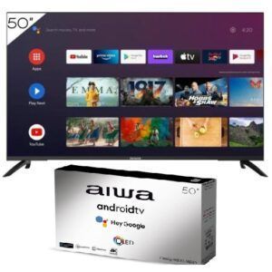 Televisor Smart 50" Aiwa QLED Chromecast Google TV